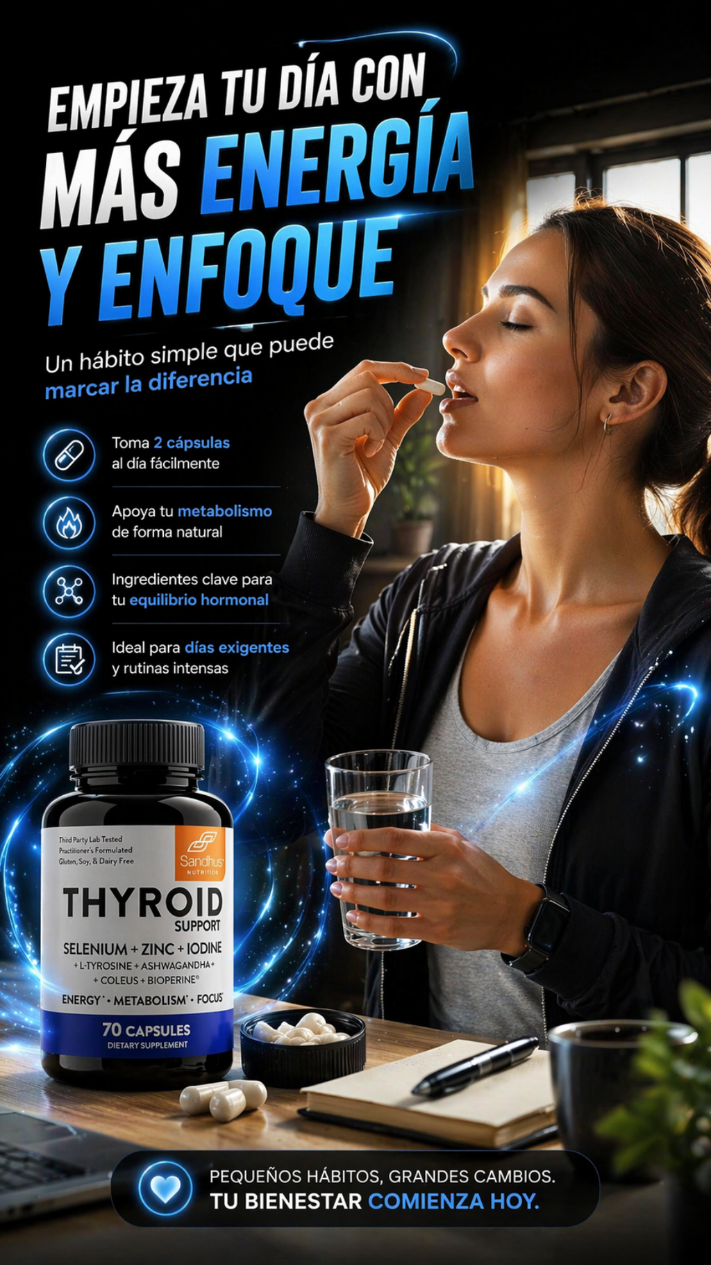 Thyroid Support ™  ⚡- Energía, metabolismo y equilibrio hormonal en un solo suplemento